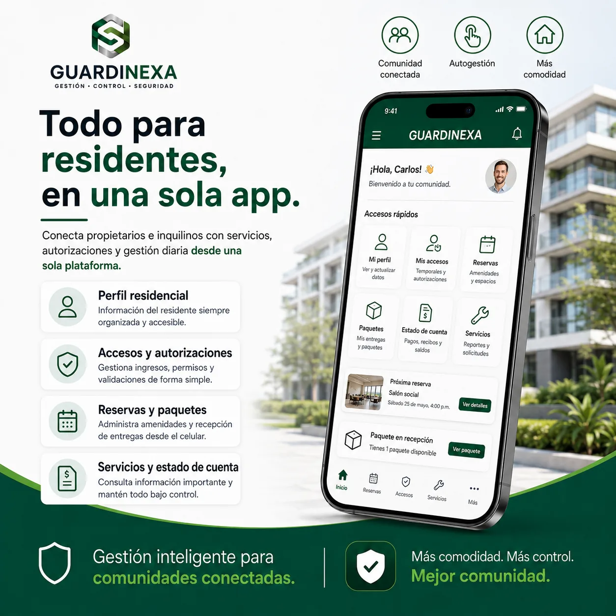 Experiencia para residentes en GUARDINEXA